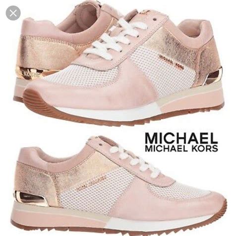 michael kors jogging shoes amanda|michael kors rose gold trainers.